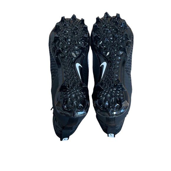 NIKE ALPHA MENACE ELITE 2 FOOTBALL CLEATS MENS 12.5 WIDE BLACK GRAY BV3298-001 - Picture 9 of 9